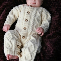 Eileen Casey - Baby Aran Body Suit