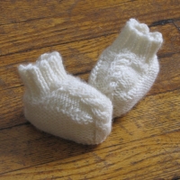 Eileen Casey - Baby Aran Booties 2